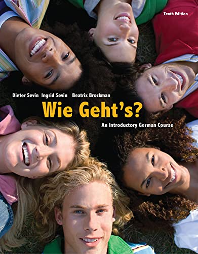 9781285733609: Wie geht's?: An Introductory German Course (World Languages)