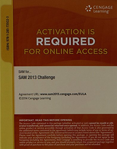 Stock image for Sam 2013 Challenge Printed Access Card for sale by Buchpark
