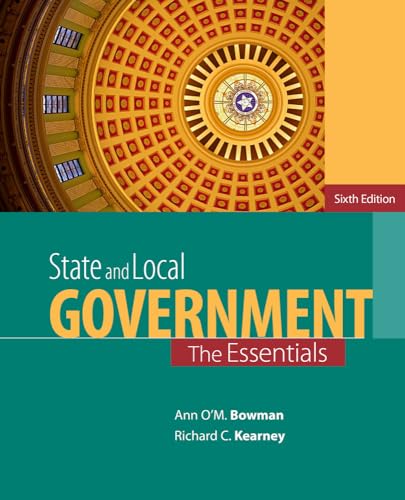 Beispielbild fr State and Local Government zum Verkauf von Blackwell's