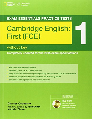 Imagen de archivo de Cambridge English. 1 First (FCE) a la venta por Blackwell's