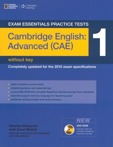 9781285744995: CAMBRIDGE CAE PRACTICE TEST 1+DVDR: Vol. 1 (METODOS)