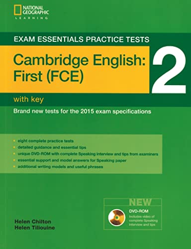 Stock image for Exam Essentials: Cambridge First Practice Tests 2 w/key + DVD-ROM for sale by Books Unplugged