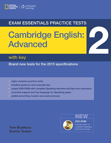 Stock image for Exam Essentials Practice Tests 2: Cambridge English: Advanced (CAE): With Key for sale by Revaluation Books