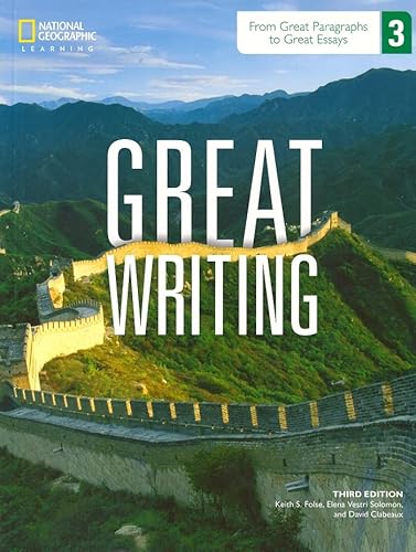 Stock image for Great Writing 3 From Great Paragraphs to Great Essays, Text with Access Code, 3rd Edition for sale by MusicMagpie