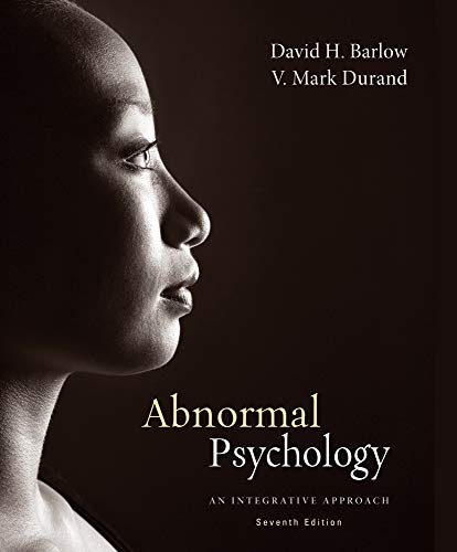 Imagen de archivo de Abnormal Psychology: An Integrative Approach, 7th Edition a la venta por Goodwill of Colorado