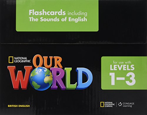 9781285760858: Our World 1-3: Flashcards, including the Sounds of English