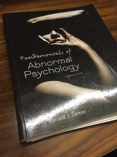 Beispielbild fr Cengage Advantage Books: Abnormal Psychology: An Integrative Approach zum Verkauf von BooksRun