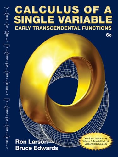 9781285774794: Calculus of a Single Variable: Early Transcendental Functions