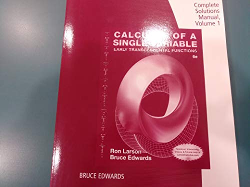 Stock image for Test Bank for Calculus of a Single Variable Early Transcendental Functions 6th for sale by ThriftBooks-Dallas