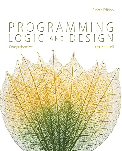 Stock image for Programming Logic and Design, Comprehensive for sale by Giant Giant