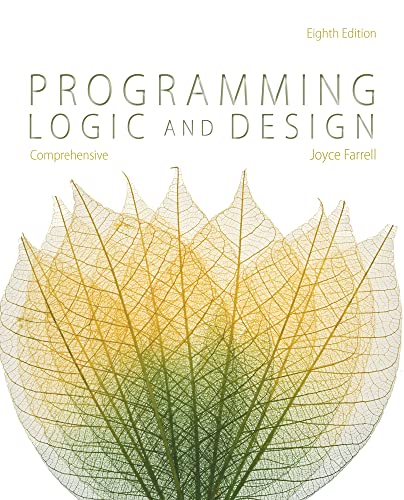 Stock image for Programming Logic and Design, Comprehensive for sale by SecondSale