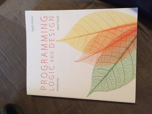 Stock image for Programming Logic and Design, Introductory for sale by BooksRun
