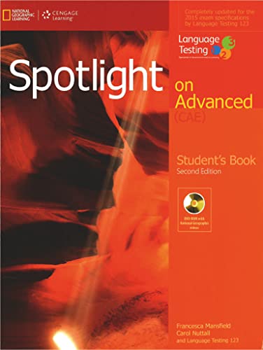 Imagen de archivo de Spotlight on Advanced CAE, Students Book with DVD-ROM a la venta por WorldofBooks