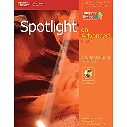 Stock image for Spotlight on Advanced Student's Book + DVD-ROM for sale by AwesomeBooks