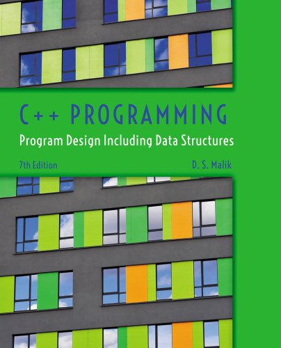 9781285852751: C++ Programming: Program Design Including Data Structures