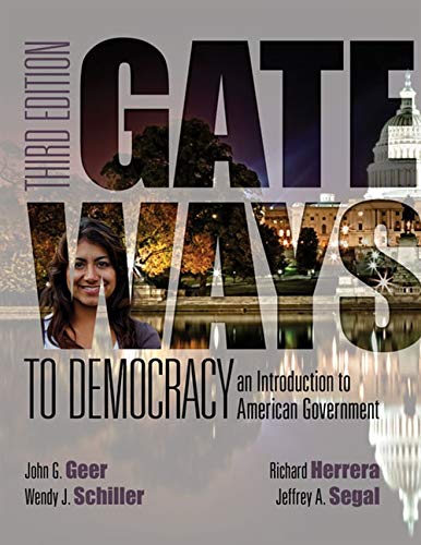 Stock image for Gateways to Democracy: An Introduction to American Government (with MindTap Politcal Science, 1 term (6 months) Printed Access Card) for sale by Books Unplugged