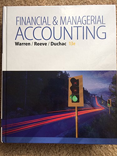 Imagen de archivo de Financial & Managerial Accounting a la venta por Gulf Coast Books
