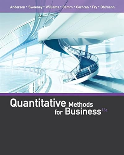 9781285866314: Quantitative Methods for Business