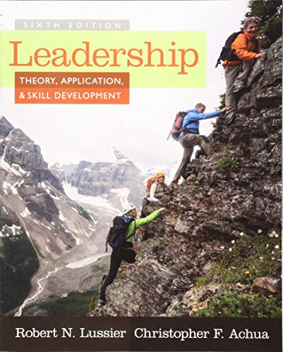9781285866352: Leadership: Theory, Application, & Skill Development