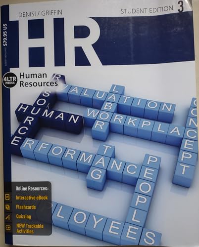 Stock image for HR3 (with CourseMate, 1 term (6 months) Printed Access Card) (New, Engaging Titles from 4LTR Press) for sale by SecondSale