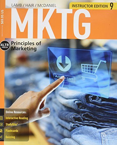 Beispielbild fr MKTG 9 (Instructor's Edition) zum Verkauf von BookHolders
