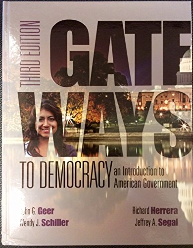 Stock image for Gateways to Democracy: an Introduction to American Government for sale by Once Upon A Time Books