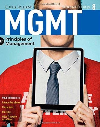 Imagen de archivo de Ie Mgmt 8 a la venta por Better World Books