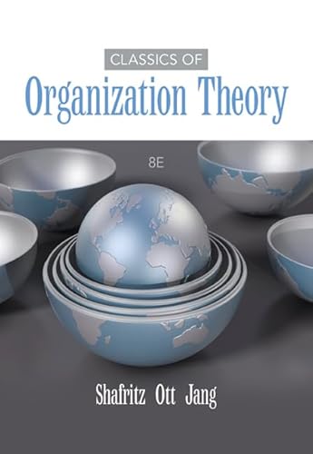 Stock image for Classics of Organization Theory for sale by BooksRun