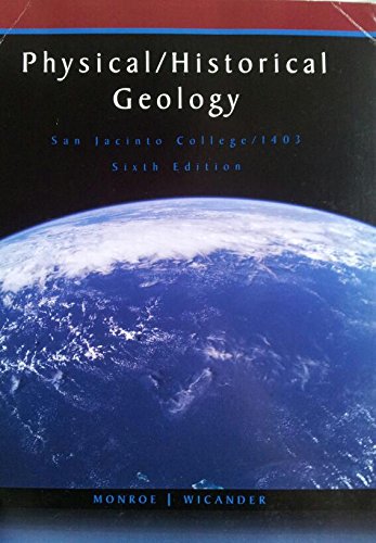 Beispielbild fr Physical/Historical Geology, San Jacinto College 1403, Sixth Edition zum Verkauf von HPB-Red