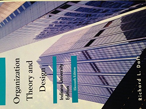 9781285879123: Organization Theory & Design 11th Edition, Richard Daft