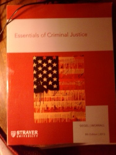 Imagen de archivo de Acp Essentials of Criminal Justice a la venta por ThriftBooks-Dallas