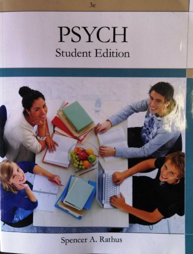 9781285892818: PSYCH Student Edition 3e for Arkansas State University