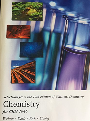 Imagen de archivo de Chemistry for CHM 1046 a la venta por Irish Booksellers