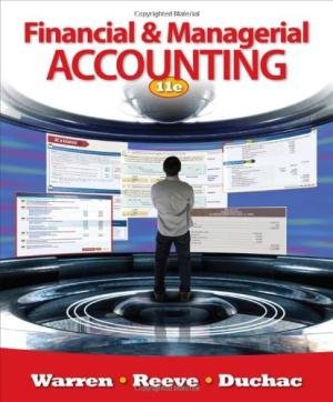 9781285917955: Financial & Managerial Accounting 11e