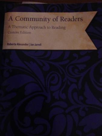 Beispielbild fr A Community of Readers zum Verkauf von Wonder Book