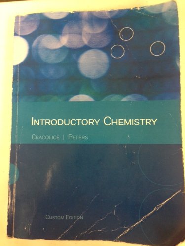 Imagen de archivo de Introductory Chemistry Custom for Community College of Baltimore County a la venta por BookHolders