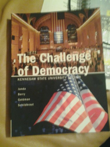 Beispielbild fr The Challenge of Democracy zum Verkauf von ThriftBooks-Dallas
