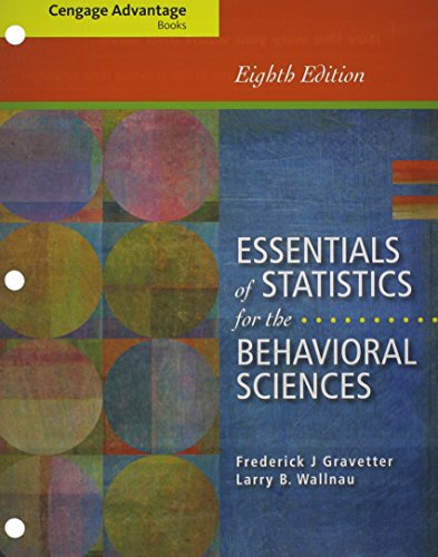 9781285925721: Bndl: Adv Bk: Essentials of Statistics for the Behavioral SC (Cengage Advantage Books)