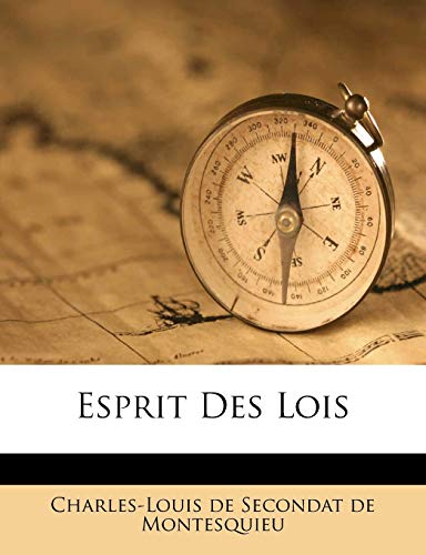 9781286350850: Esprit Des Lois
