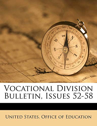 9781286703908: Vocational Division Bulletin, Issues 52-58