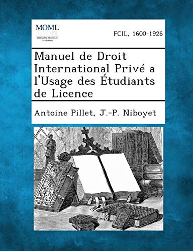 Stock image for Manuel de Droit International Prive A L'Usage Des Etudiants de Licence (French Edition) for sale by Lucky's Textbooks