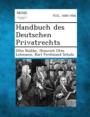 Beispielbild fr Handbuch Des Deutschen Privatrechts (German Edition) zum Verkauf von Ebooksweb