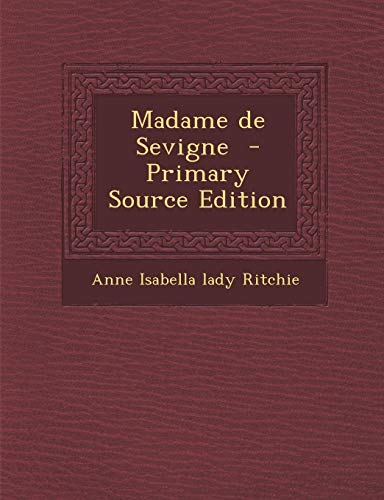 9781287829324: Madame de Sevigne