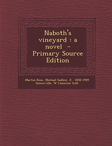 9781287830764: Naboth's Vineyard