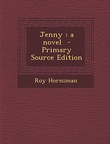 9781287845782: Jenny: a novel