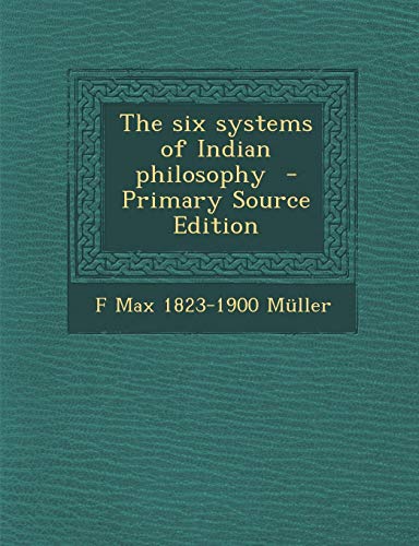 9781287871538: The six systems of Indian philosophy