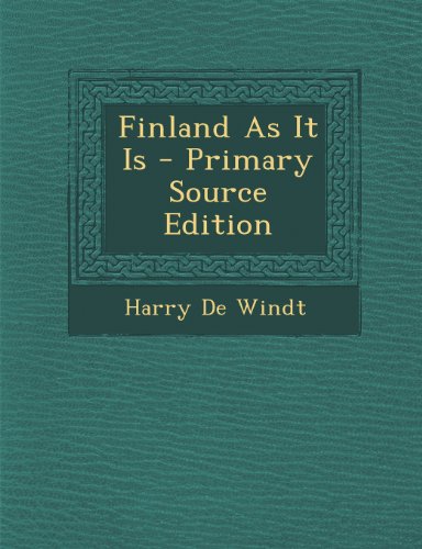 Beispielbild fr Finland As It Is zum Verkauf von WorldofBooks