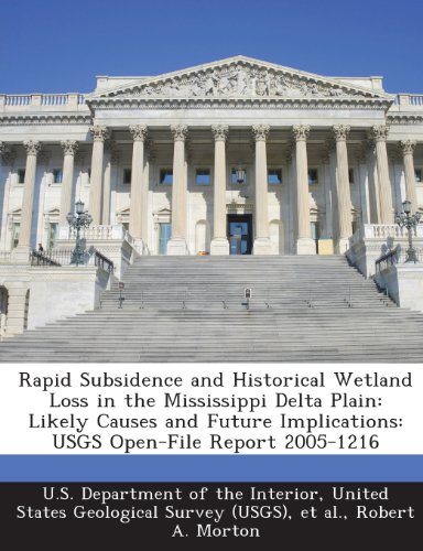 Rapid Subsidence and Historical Wetland Loss in the Mississippi Delta Plain: Likely Causes and Future Implications: USGS Open-File Report 2005-1216 (9781288728770) by Morton, Robert A.