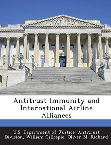 Imagen de archivo de Antitrust Immunity and International Airline Alliances a la venta por Lucky's Textbooks