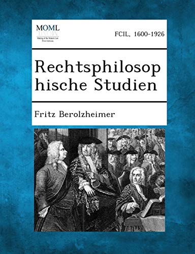 Stock image for Rechtsphilosophische Studien (English and German Edition) for sale by Lucky's Textbooks